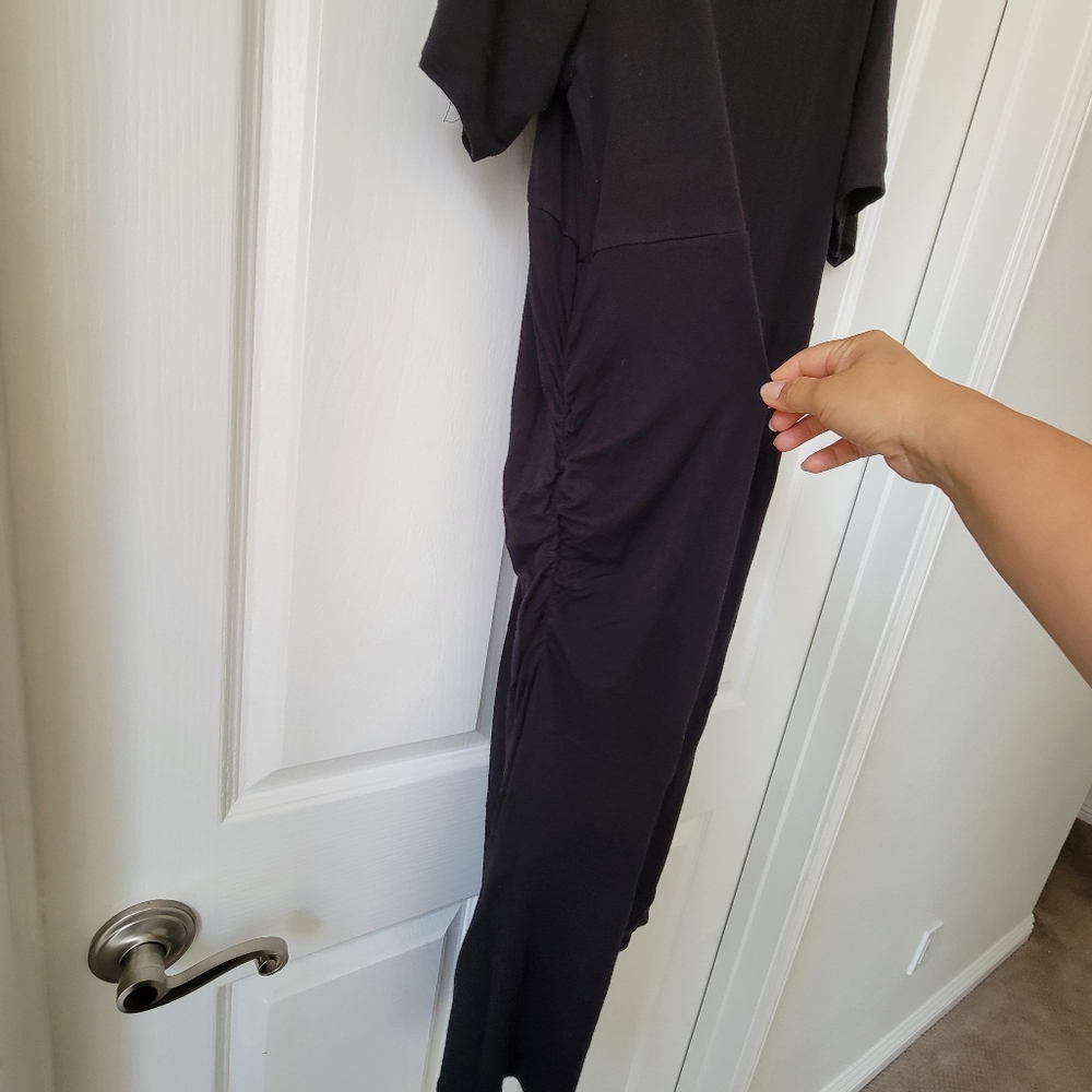 Liz Lange Maternity Women Black Casual Dress L Maternity - Picture 6 of 11